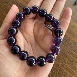 High end Amethyst 12-12.2MM Amethyst Bracelet